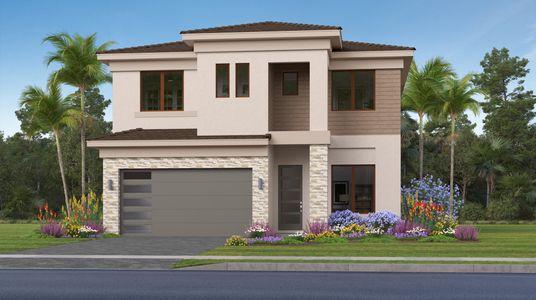New construction Single-Family house 1038 Raleigh Wy, Wellington, FL 33414 plan Sorrento - image