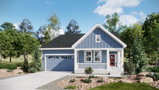 New construction Single-Family house 16023 Wingrider Pt, Parker, CO 80134 plan Newport - Single Family Homes - image
