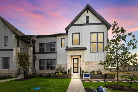 New construction Townhouse house 435 Emory Crossing Blvd, Hutto, TX 78634 plan The Monroe - image