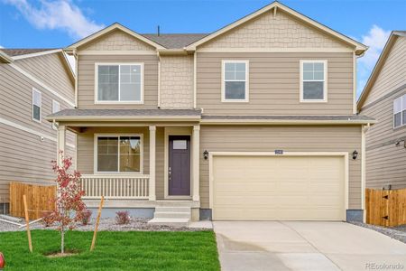 New construction Single-Family house 43186 Trenton Gulch Trl, Elizabeth, CO 80107 plan PENDLETON - image