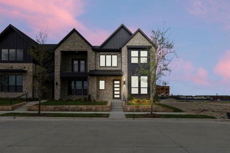 New construction Townhouse house 2828 Yampa Dr, McKinney, TX 75071 plan Holly - image