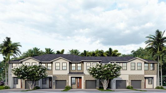 New construction Townhouse house 7287 Sw 46Th St, Davie, FL 33314 - image