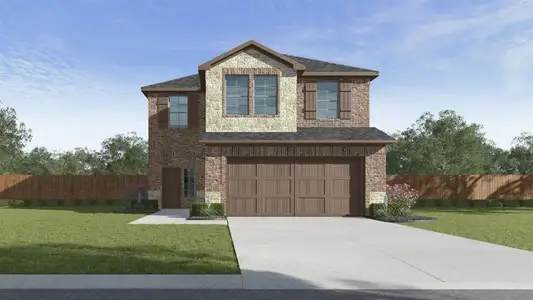New construction Single-Family house 9909 Anyhow Dr, Aubrey, TX 76227 plan Sage - image