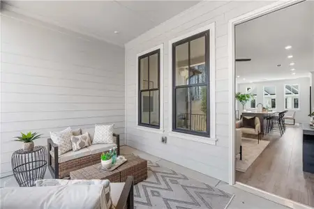 New construction Condo house 4953 Sudbrook Wy, Unit 224, Peachtree Corners, GA 30092 plan The Cascade - image