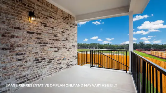 New construction Single-Family house 1933 Crooked Creek St, Leander, TX 78641 plan The Salinger - image 3