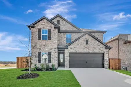 New construction Single-Family house 171 Summer Rain Wy, Newark, TX 76071 plan Tigris II - image