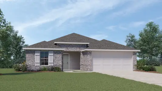 New construction Single-Family house 20324 Tuberville Ln, Manor, TX 78653 plan The Denton - image