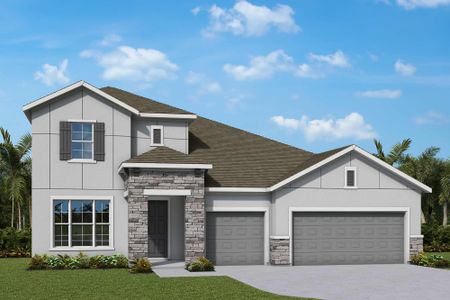 New construction Single-Family house 7747 Ocean Spray Trl, Palmetto, FL 34221 plan The Maurice - image