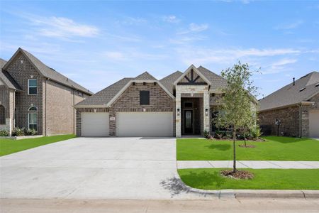 New construction Single-Family house 665 Red Maple Road, Waxahachie, TX 75165 Woodford F- photo 0