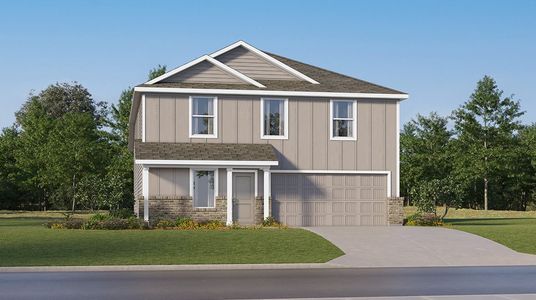 New construction Single-Family house 2739 Chippewa Rd, Bryan, TX 77807 plan Littleton - image