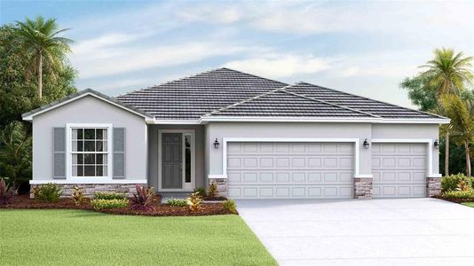 New construction Single-Family house 4315 Pullet Ct, Bradenton, FL 34211 Hawthorne- photo 0