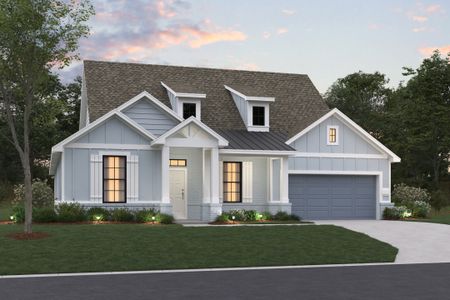 New construction Single-Family house 9912 Cavelier Canyon Ct, Montgomery, TX 77316 plan Nolan - Premier Collection - image