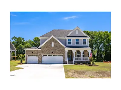 New construction Single-Family house 203 Crop Rd, Angier, NC 27501 plan The Ashport G - image