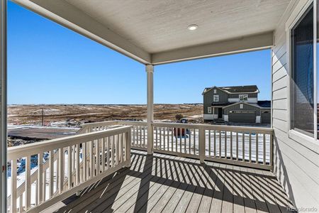 New construction Single-Family house 4224 Gozzer Ranch Dr, Elizabeth, CO 80107 plan Livingston - image