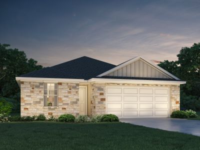 New construction Single-Family house 6605 Turner Coach Trail, Buda, TX 78610 The Callaghan (830)- photo 0