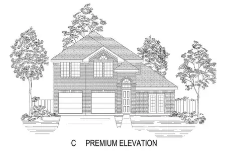 New construction Single-Family house 3738 Milwaukee Ave, Midlothian, TX 76065 plan Caroline F - image