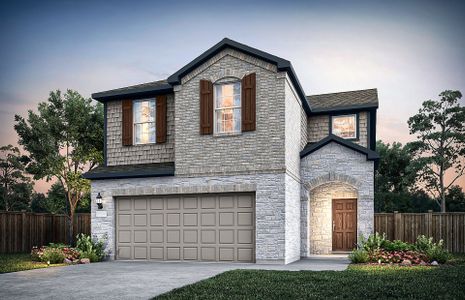 New construction Single-Family house 1824 Spring Mountain Cv, Georgetown, TX 78628 plan Gordon - image