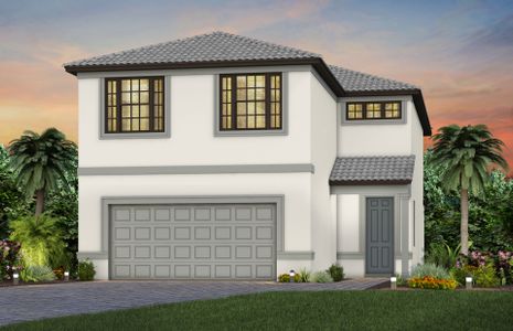 New construction Single-Family house 1729 Terreno Blvd, Naples, FL 34120 plan Trailside - image