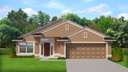 New construction Single-Family house 11632 Grace Rd, Weeki Wachee, FL 34614 plan 1485 - image