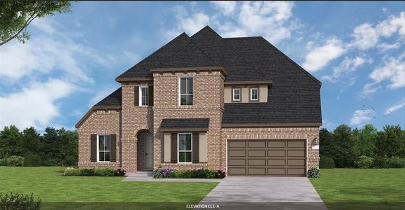 New construction Single-Family house 720 Colt, Aubrey, TX 76227 Haskell II (3600-DM-50)- photo 0