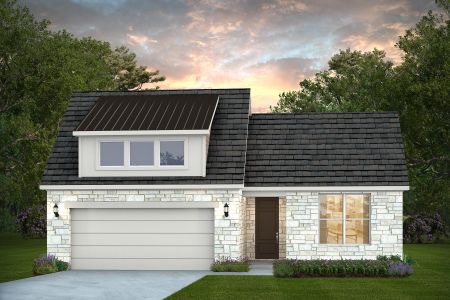 New construction Single-Family house 701 Silver Spur Blvd, Georgetown, TX 78633 plan Mystique - image