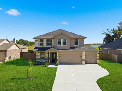 New construction Single-Family house 359 Twin Lakes Blvd, West Columbia, TX 77535 - image