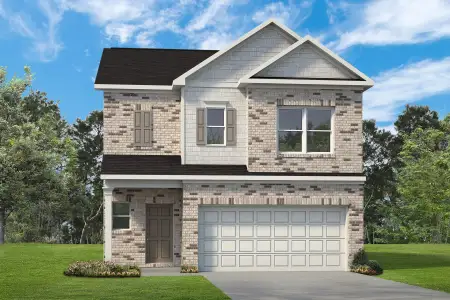 New construction Single-Family house 9777 Enclave Ridge Rd, Willis, TX 77318 plan The Brambling - image