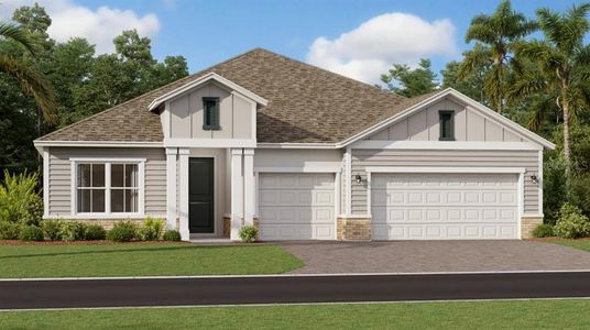 New construction Single-Family house 1729 Rider Rain Lane, Apopka, FL 32703 Estero- photo 0