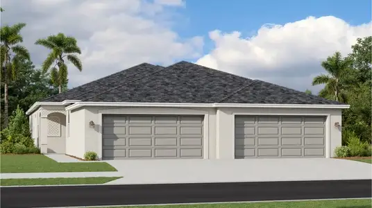 New construction Multi-Family house 20635 Hazelnut Ct N, Lehigh Acres, FL 33936 Orchid- photo 0