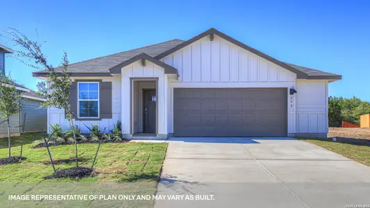 New construction Single-Family house 261 Yellowstone Dr, Kyle, TX 78640 plan The Gaven - image