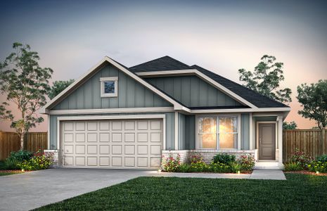 New construction Single-Family house 342 Begonia St, Buda, TX 78610 plan Chatfield - image