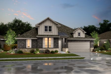 New construction Single-Family house 240 Diamond Dale, Lavon, TX 75166 Belfast- photo 0