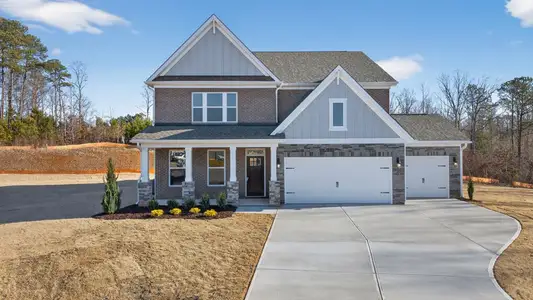 New construction Single-Family house 54 E Fire Opal Ct, Clayton, NC 27520 plan Bennett - image