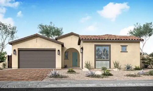 New construction Single-Family house 2551 E Alfonso Dr, San Tan Valley, AZ 85140 plan Gardenia Plan 5009 - image