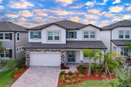 New construction Single-Family house 3063 Marine Grass Dr, Wimauma, FL 33598 Mira Lago- photo 0
