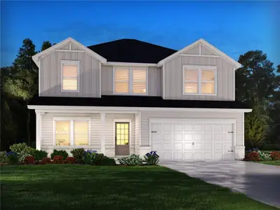 New construction Single-Family house 244 Proust Cir, Dallas, GA 30132 plan Brentwood Basement - image