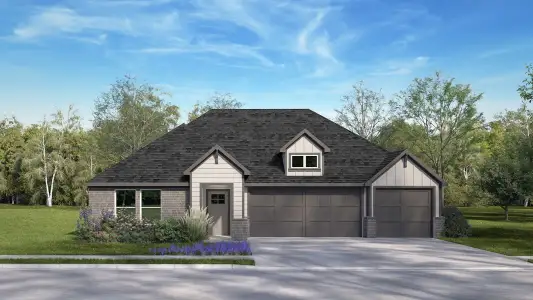 New construction Single-Family house 687 Cascade Ln, Fredericksburg, TX 78624 plan The Hudson - image