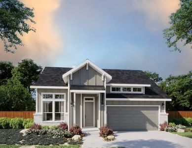 New construction Single-Family house 351 San Saba Dr, Buda, TX 78610 plan Marfa - image