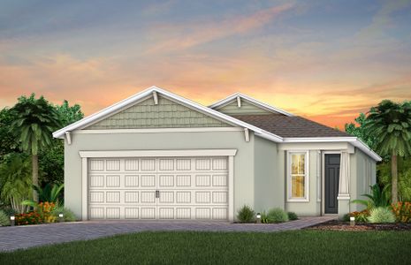 New construction Single-Family house 1411 Sunset Crest Wy, Minneola, FL 34715 plan Compass - image