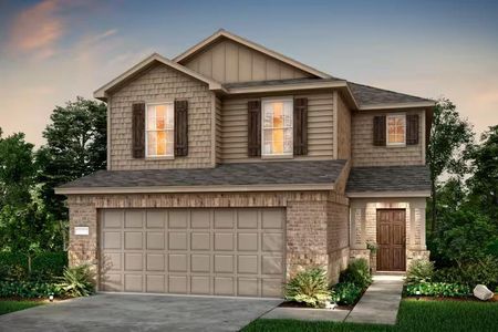 New construction Single-Family house 576 Tailwind Dr, Kyle, TX 78640 Camelia- photo 0
