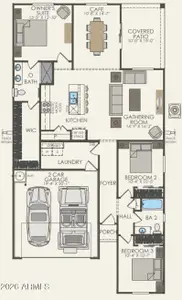 New construction Single-Family house 25452 W Romley Rd, Buckeye, AZ 85326 plan Verbena - image