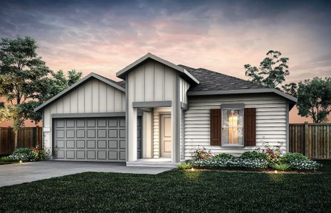 New construction Single-Family house 221 Lindheimer Ln, San Marcos, TX 78666 plan Rayburn - image