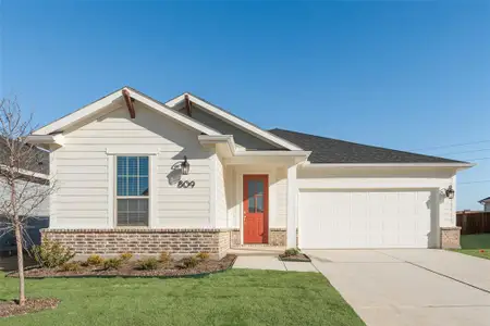 New construction Single-Family house 809 Hayes Ct, Crowley, TX 76036 Aurora- photo 0