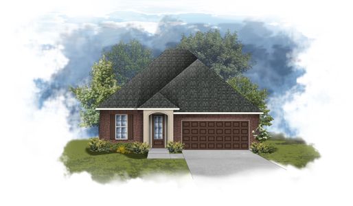 New construction Single-Family house 6010 Overcup Dr, Lumberton, TX 77657 plan Davis II A - image