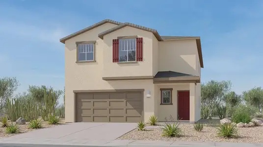 New construction Single-Family house 926 W Calle El Colmillo, Sahuarita, AZ 85629 plan Jeffry - image