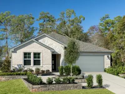 New construction Single-Family house 2003 Murphy Ranch Ct, Conroe, TX 77301 plan The Preston (L403) - image