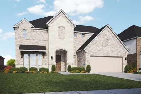 New construction Single-Family house 1804 Scenic Heights Ln, Georgetown, TX 78628 - image