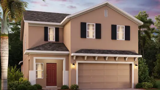 New construction Single-Family house 6720 Golden Eagle Blvd, Howey-in-the-Hills, FL 34737 plan Gasparilla - image