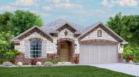 New construction Single-Family house 1601 Tinnen House St, Georgetown, TX 78628 Onyx- photo 0