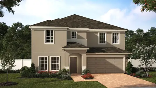 New construction Single-Family house 7504 Catania Lp, Clermont, FL 34714 plan Wilshire - image